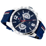 Tommy Hilfiger Decker Blue Dial Blue Rubber Strap Watch for Men - 1791476 Buy Now By Tommy Hilfiger