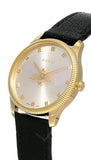 Gucci G Timeless Quartz Silver Dial Black Leather Strap Watch For Women - YA1265023 Buy Now By Gucci