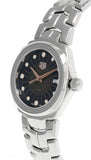 Tag Heuer Link Quartz Black Dial Silver Steel Strap Watch for Women - WBC131F.BA0649 Buy Now By Tag Heuer