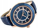 Swarovski Octea Lux Blue Dial Blue Leather Strap Watch for Women - 5414413 Buy Now By Swarovski