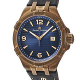 Maurice Lacroix Aikon Date Limited Edition Blue Dial Blue Leather Strap Watch For Men - AI1028-BRZ01-420-1 Buy Now By Maurice Lacroix