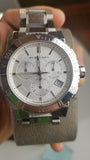 Burberry City Chronograph White Dial Silver Steel Strap Watch For Women - BU9700 Buy Now By Burberry