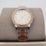 Michael Kors Tibby Three Hand Crystals Silver Dial Two Tone Steel Strap Watch for Women - MK4576 Buy Now By Michael Kors