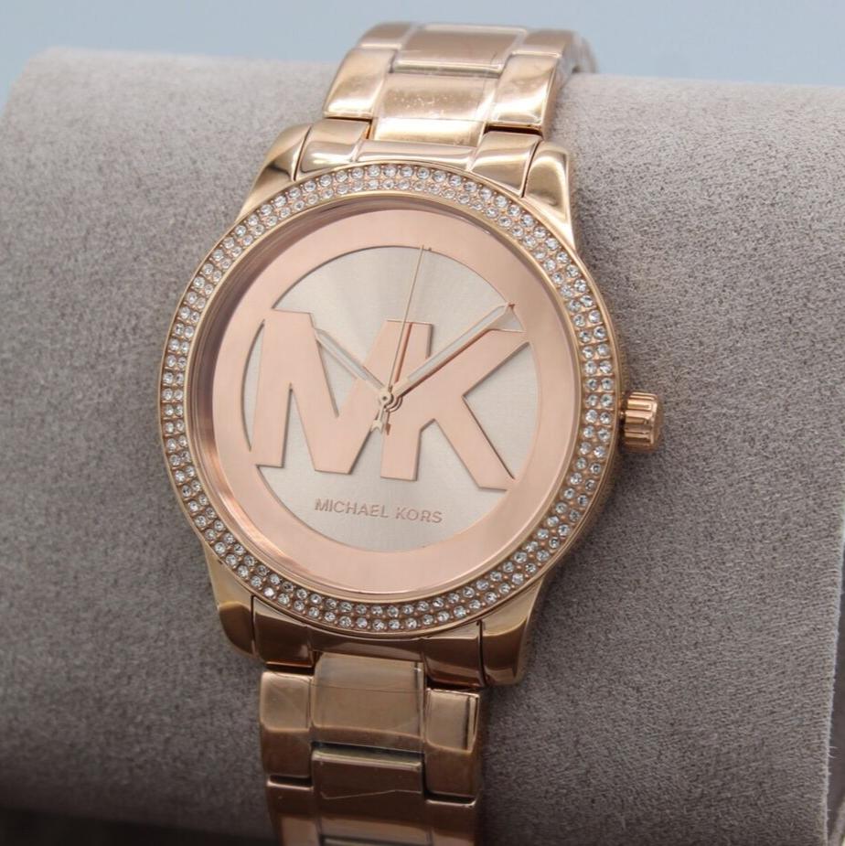 Michael Kors Tibby Quartz Rose Gold Dial Rose Gold Steel Strap Watch For Women - MK6880 Buy Now By Michael Kors