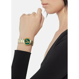 Versace Virtus Quartz Green Dial Two Tone Steel Strap Watch For Women - VET300821 Buy Now By Versace
