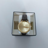 Michael Kors Jayne Three Hand Gold Dial Brown Leather Strap Watch For Women - MK7129 Buy Now By Michael Kors
