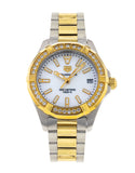 Tag Heuer Aquaracer Diamonds Mother of Pearl Dial Two Tone Steel Strap Watch for Women - WBD1321.BB0320 Buy Now By Tag Heuer