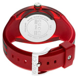 Gucci Sync XXL Quartz Red Dial Red Rubber Strap Unisex Watch - YA137103 Buy Now By Gucci