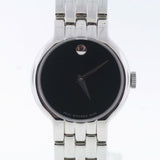 Movado Veturi Quartz Black Dial Silver Steel Strap Watch for Women - 0606338 Buy Now By Movado