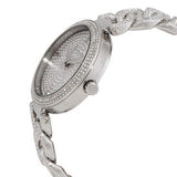 Michael Kors Catelyn Quartz Crystals Silver Dial Silver Steel Strap Watch For Women - MK4675 Buy Now By Michael Kors