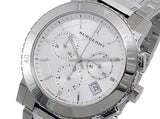 Burberry City Chronograph White Dial Silver Steel Strap Watch For Women - BU9700 Buy Now By Burberry