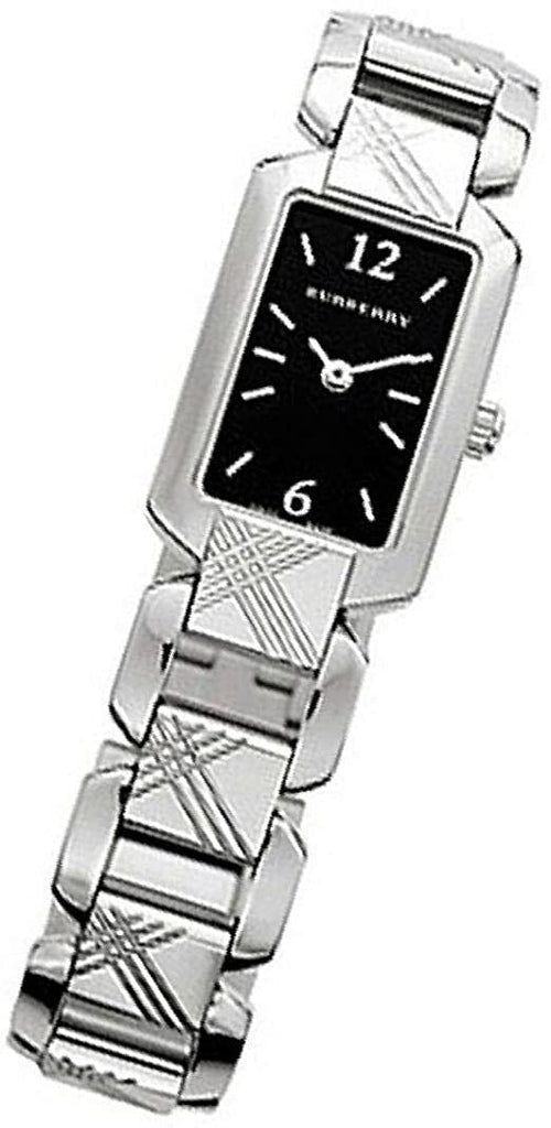 Burberry Signature Quartz Black Dial Silver Steel Strap Watch for Women - BU4210 Buy Now By Burberry