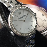 Swarovski Daytime Crystal Silver Dial Silver Steel Strap Watch for Women - 5095600 Buy Now By Swarovski