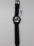 Michael Kors Janelle Quartz Silver Dial Black Rubber Strap Watch For Women - MK7138 Buy Now By Michael Kors