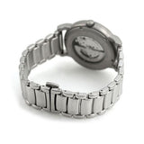 Emporio Armani Meccanico Automatic Skeleton Black Dial Silver Steel Strap Watch For Men - AR60021 Buy Now By Emporio Armani