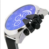 Diesel Mega Chief Chronograph Black Dial Grey Nylon Strap Watch For Men - DZ4523 Buy Now By Diesel