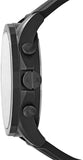 Armani Exchange Outerbanks Chronograph Black Dial Black Silicone Strap Watch For Men - AX1343 Buy Now By Armani Exchange