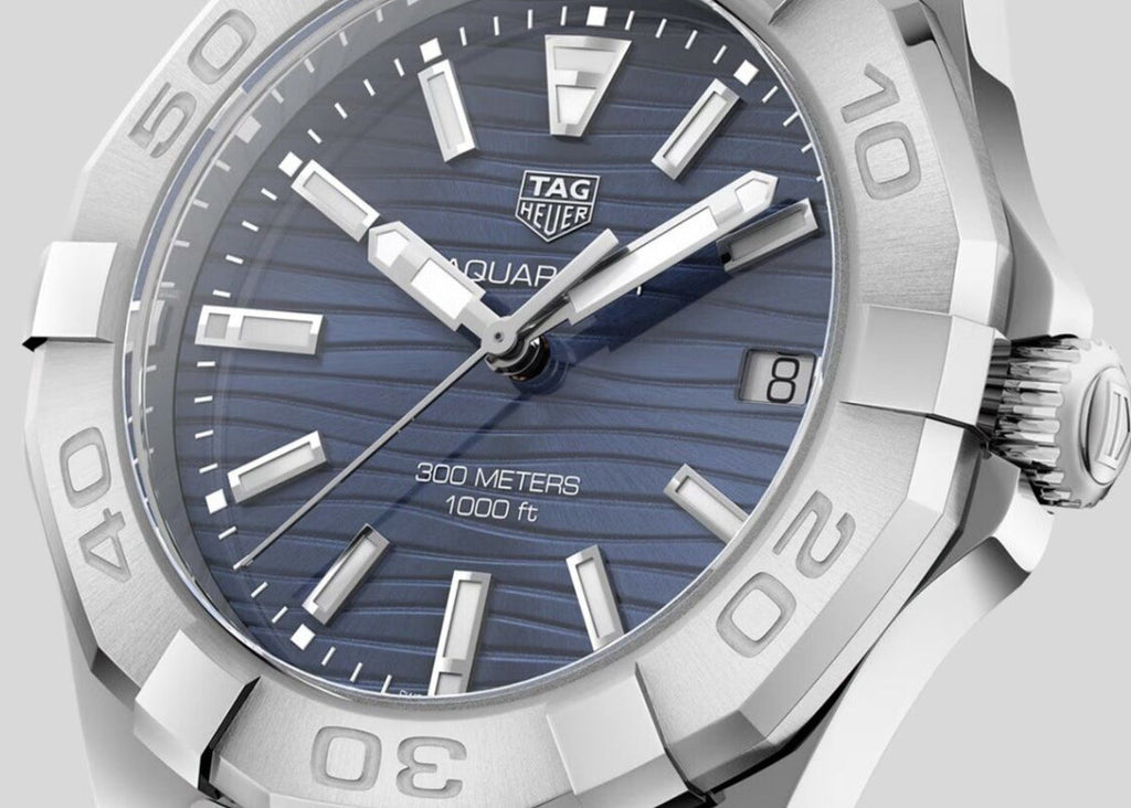 Tag Heuer Aquaracer Blue Dial Silver Steel Strap Watch for Women - WBD131D.BA0748 Buy Now By Tag Heuer