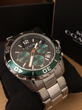 Coach Kent Green Dial Silver Steel Strap Watch for Men - 14602557 Buy Now By Coach