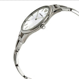 Emporio Armani Aurora Mother Of Pearl White Dial Silver Steel Strap Watch For Women - AR11054 Buy Now By Emporio Armani