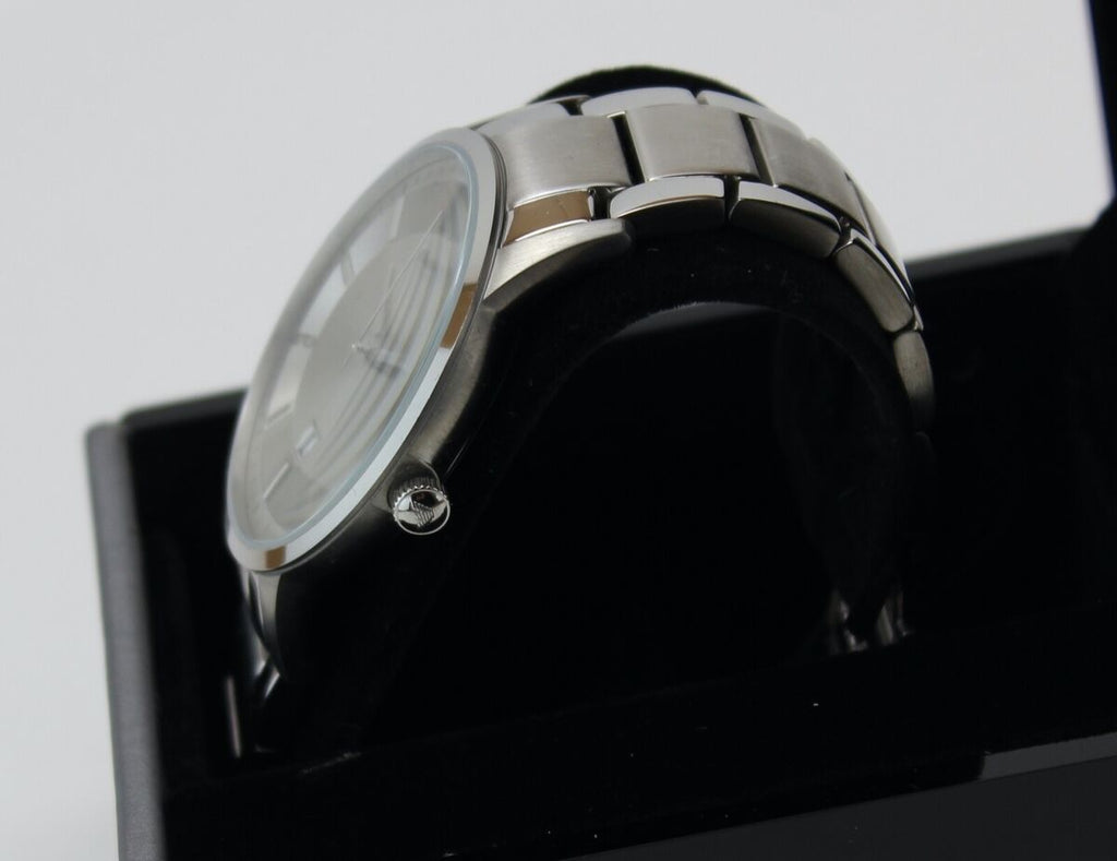 Emporio Armani Renato Quartz Silver Dial Silver Steel Strap Watch For Men - AR11189 Buy Now By Emporio Armani