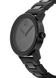 Movado Bold Black Dial Black Steel Strap Watch For Men - 3600047 Buy Now By Movado
