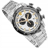 Versace V-Ray Chronograph Quartz Silver Dial Silver Steel Strap Watch For Men - VE2I00321 Buy Now By Versace