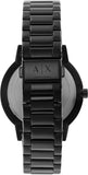 Armani Exchange Cayde Multicolor Dial Black Steel Strap Watch For Men - AX2725 Buy Now By Armani Exchange