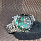 Coach Kent Green Dial Silver Steel Strap Watch for Men - 14602557 Buy Now By Coach