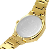 Guess Duchess Quartz Gold Dial Gold Steel Strap Watch For Women - GW0558L2 Buy Now By Guess