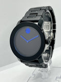 Movado Bold TR90 Black Dial Black Leather Strap Watch For Men - 3600307 Buy Now By Movado