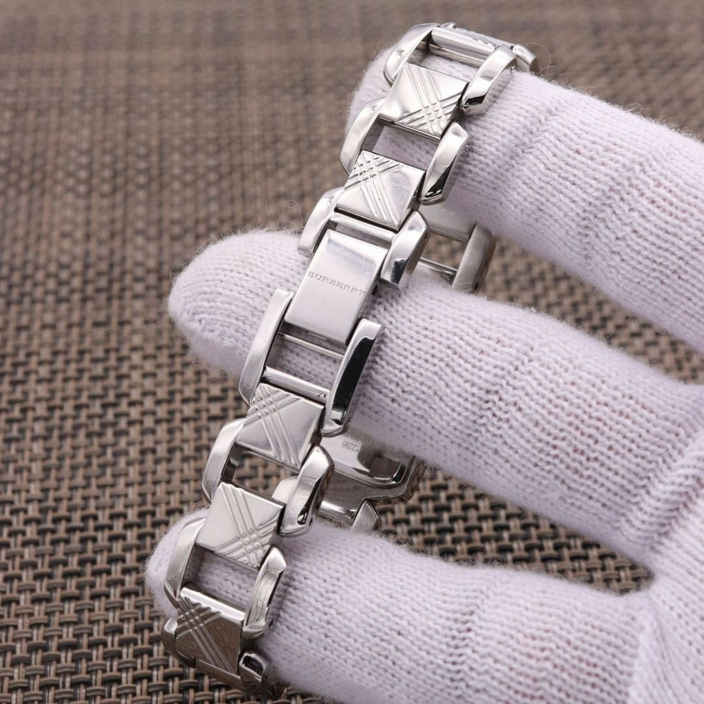 Burberry Signature Quartz Black Dial Silver Steel Strap Watch for Women - BU4210 Buy Now By Burberry