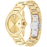 Movado Bold Verso Gold Dial Gold Steel Strap Watch for Men - 3600861 Buy Now By Movado
