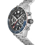 Tag Heuer Carrera Chronograph Blue Dial Silver Steel Strap Watch for Men - CBG2A1Z.BA0658 Buy Now By Tag Heuer