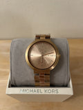 Michael Kors Garner Quartz Rose Gold Dial Rose Gold Steel Strap Watch For Women - MK6409 Buy Now By Michael Kors