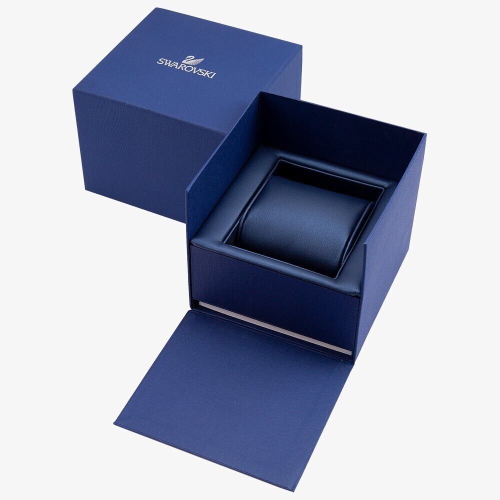 Swarovski Octea Nova Silver Dial Rose Gold Mesh Strap Watch for Women - 5650011 Buy Now By Swarovski