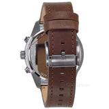 Fossil Brox Multifunction Grey Dial Brown Leather Strap Watch for Men - BQ2800 Buy Now By Fossil