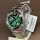 Coach Kent Green Dial Silver Steel Strap Watch for Men - 14602557 Buy Now By Coach