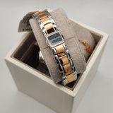 Michael Kors Pyper Quartz Mother of Pearl White Dial Two Tone Steel Strap Watch For Women - MK1066 Buy Now By Michael Kors