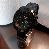 Fossil Bronson Chronograph Black Dial Black Steel Strap Watch for Men - FS5853 Buy Now By Fossil