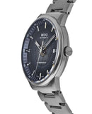 Mido Commander Automatic Gradient Blue Dial Silver Steel Strap Watch For Men - M021.407.11.411.01 Buy Now By Mido