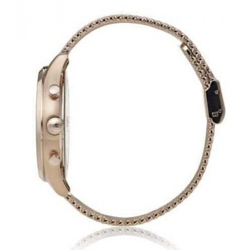 Hugo Boss Companion Chronograph Black Dial Rose Gold Steel Strap Watch For Men - 1513548 Buy Now By Hugo Boss