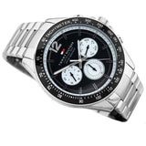 Tommy Hilfiger Luke Quartz Black Dial Silver Steel Strap Watch for Men - 1791120 Buy Now By Tommy Hilfiger