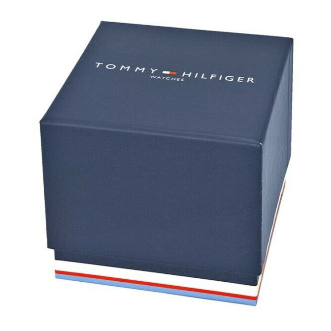 Tommy Hilfiger Asher Chronograph Blue Dial Blue Steel Strap Watch For Men - 1791853 Buy Now By Tommy Hilfiger