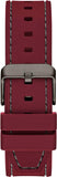 Guess Headline Multifunction Grey Dial Burgundy Silicone Strap Watch For Men - GW0571G4 Buy Now By Guess