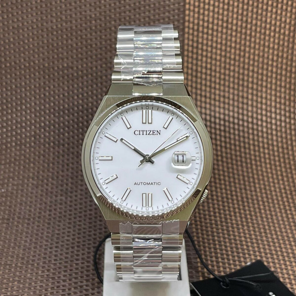 Citizen Tsuyosa Automatic White Dial Silver Steel Strap Watch For Men - NJ0150-81A Buy Now By Citizen