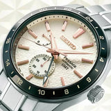 Seiko Presage Sharp Edged Series Automatic GMT Champagne Dial Silver Steel Strap Watch For Men - SPB273J1 Buy Now By Seiko