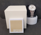 Michael Kors Melissa Quartz Silver Dial Silver Steel Strap Watch for Women - MK4370 Buy Now By Michael Kors