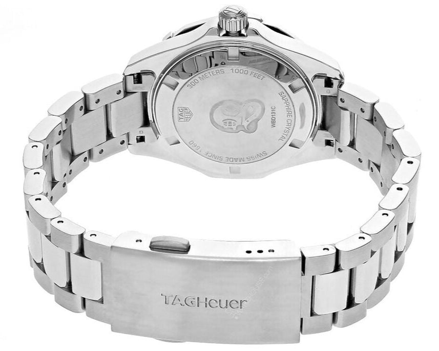 Tag Heuer Aquaracer Diamonds Mother of Pearl White Dial Silver Steel Strap Watch for Women - WBD131C.BA0748 Buy Now By Tag Heuer