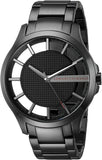 Armani Exchange Hampton Chronograph Black Dial Black Steel Strap Watch For Men - AX2189 Buy Now By Armani Exchange
